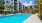 a pool in a resort