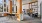 a room with tables and chairs